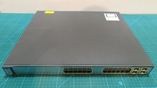 Cisco Catalyst 3750G 24 Port PoE Gigabit Switch WS-C3750G-24PS-E V08     _5.94_6