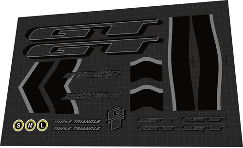2000 zaskar decal set - zaskar,