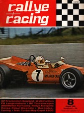 Zeitschrift Rallye Racing #8 von 1969 Turbo May Capri 2300 Mercedes Tuning