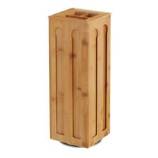 Relaxdays Kapselspender braun Kaffeekapsel Bambus 10029484