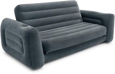 Intex 66552NP Pull-Out Sofa Luftsofa Couch Luftbett Getränkehalter 1698778