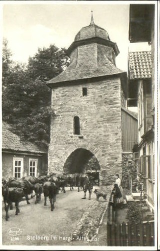 Stolberg harz altes tor - stolberg,