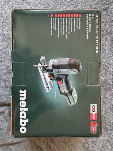 Metabo akku stichsäge - akku, 18