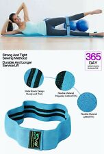 EVO Widerstandsbänder elastische Beine Schlaufe Stoff Übung & Expander HÜFTKREIS