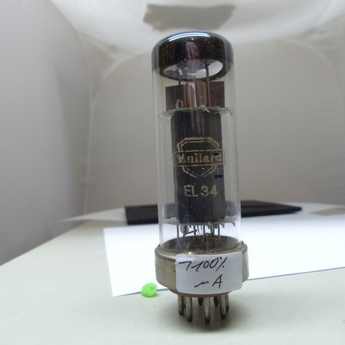 Tube el34 mulard metal base - 1x,