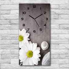 Wanduhr Echt-Glas-Küchenuhr