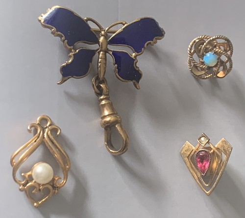 Schmuck konvolut jugendstil - schmuck,