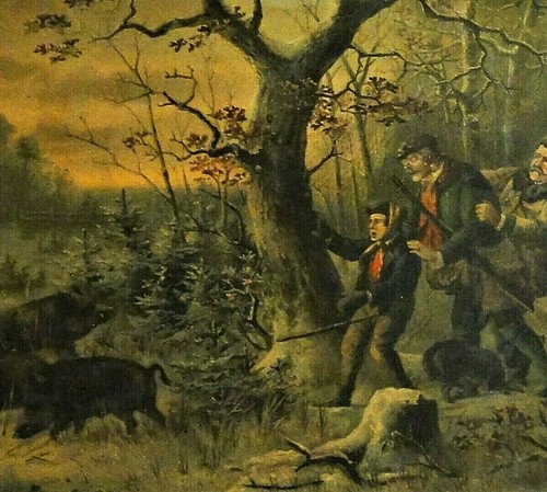 Die wildschwein jagd - "die,