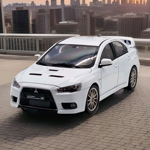 Mitsubishi lancer evo weiß - mitsubishi, x