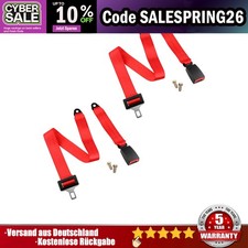 2x Beckengurt Sicherheitsgurt