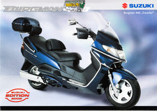 Suzuki Burgman   400  Prospekt Brochure  4 Seien   02 -  2002