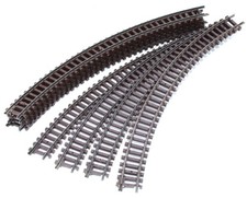 Arnold N 1420 0142 8x Gleis gebogen R=2 222 mm braun ohne OVP Spur N/1:160