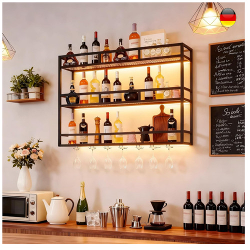 Wandregal wein 100 stock - wandregal,