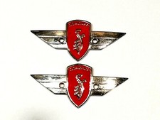 Paar Tank Embleme metallische Tankembleme für Zündapp ER S 200 175 201 250 Troph