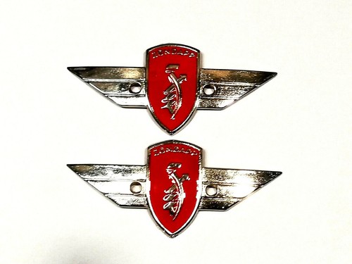 Paar tank embleme metallische - paar,