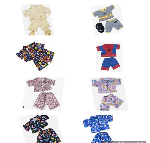 Teddybär pyjama kleidung - pyjama,