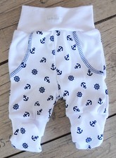 Hose mit Füßchen Babyhose