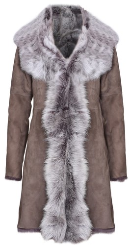 Taupe damen echt toscana - taupe,