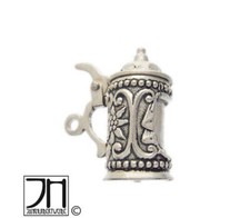 Alter 800 Silber Krug Charm