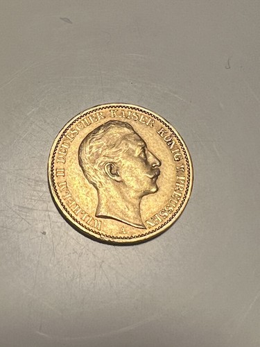 Goldmünze mark 1909 a - goldmünze,