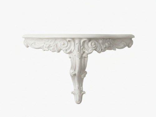 Konsole barock weiß - m,