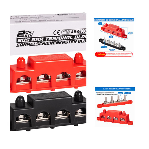 Sammelschiene busbar 250a - busbar, 4x