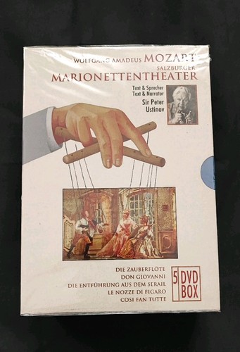 Dvd mozart salzburger - 5x,