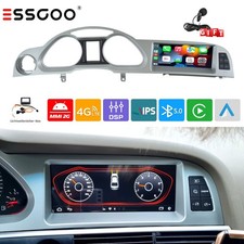 6+128G 8.8" Carplay Autoradio Für Audi A6 C6 4F MMI 2G 2005-2009 Android NAV GPS