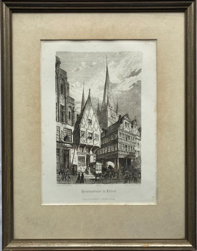 Radierung lübeck - radierung,