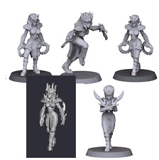 Weibliche Dunkelelfen D&D Onmioji 28 mm 32 mm Multi-Angebot