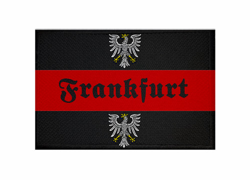 Aufnäher frankfurt streifen - aufnäher,
