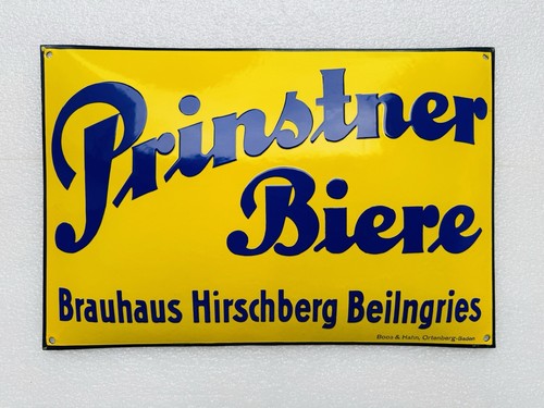 Emailschild prinstner biere - emailschild,