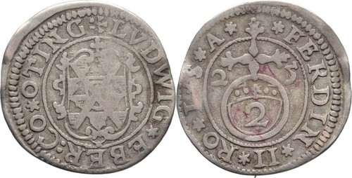öttingen kreuzer 1 2 - Öttingen, 1/2