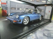 PORSCHE 911 Carrera 3.0 1977 Targa blau blue  G-Modell 180682 KK Met 1:18 