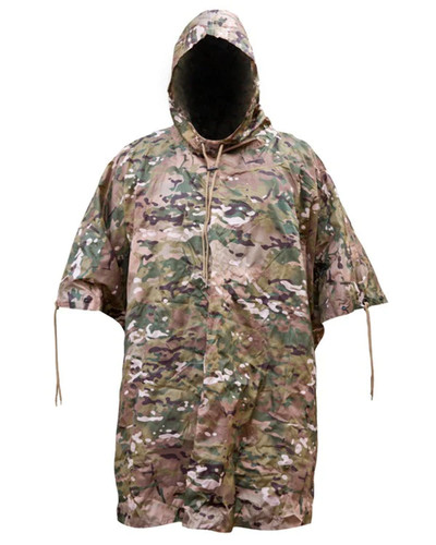 Kombat style poncho - us,
