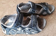Sandalen Junge Schuhe Gr. 34 Geox Blinkies, Top Zustand!