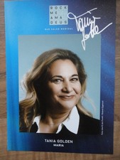 * Autogrammkarte * Rock me Amadeus* Das Falco Musical*  Tania Golden * sign *