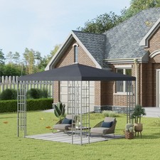 Outsunny Gartenpavillon 2,95 x
