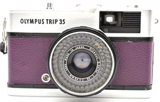 ▶️[ Near Mint] OLYMPUS TRIP 35 Purple Point & Shoot Film Camera Japan 2548201