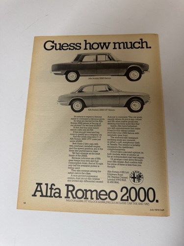 Original alfa romeo - original, gtv