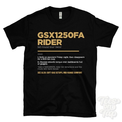 Gsx1250fa rider shirt - gsx1250fa,