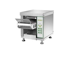 GP Durchlauf-Bandtoaster CVT1 Gewerbe Toaster aus Edelstahl 1300W 