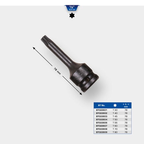 Kraft bit stecknuss torx - kraft, bit-stecknuss