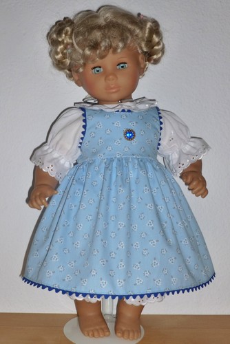 Puppenkleid dirndl kleid - puppenkleid, /