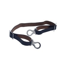 WKI Kinnriemen Stahlhelm M16 / Pickelhaube für den Knopf 91 silbernen Beschlägen