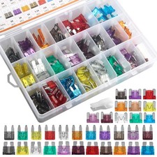 300Pc Kfz Sicherung Set Mini+Standard+Micro 2-40A für PKW/Wohnmobil/LKW/Motorrad