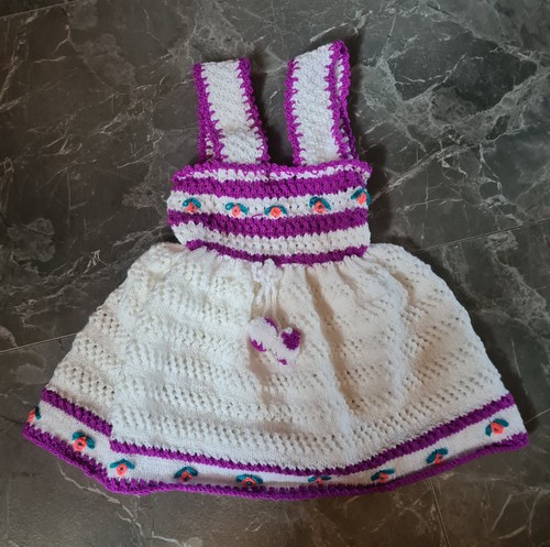 Baby kleid hand gestrickt - kleid,