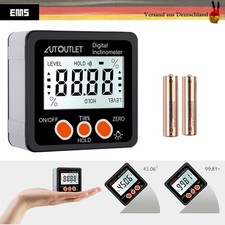 Digital 4 x 90 ° Winkelmesser