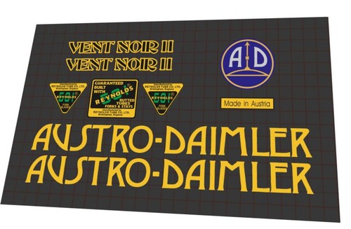 Austro daimler vent noir - daimler, ii