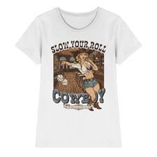Damen T-Shirt Cowgirl Western